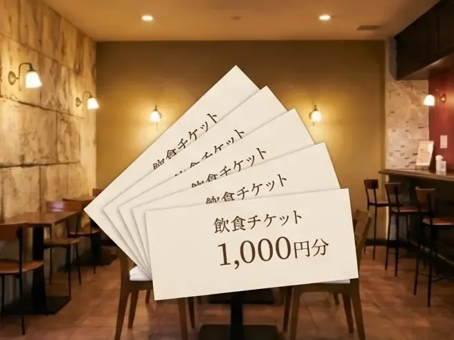 グラタン&サラダの店 リゾート 飲食チケット1000円×5枚